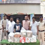 दुर्ग में ई-कूरियर से नशे की सिरप तस्करी:फर्जी लाइसेंस पर गुजरात से मंगाते थे कोडीन, आरोपी गिरफ्तार