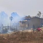 CG : जलती चिता की चिंगारी से भड़की आग, ग्रामीण का घर जलकर राख