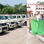 दुर्ग पुलिस को मिली 39 नई गाड़ियां, डायल-112 अब और हाईटेक, नए इमरजेंसी वाहन और 4 हाईवे पेट्रोलिंग गाड़ियों को हरी झंडी