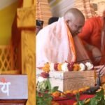 CM योगी बोले- राम लव जिहाद रोकने के लिए आदर्श उदाहरण, रामभद्राचार्य की कथा में पहुंचे