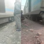 वाराणसी कैंट रेलवे स्‍टेशन पर चलती ट्रेन के इंजन पर चढ़ा विक्षिप्त, लगा हाईवोल्टेज करेंट का झटका