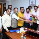 मुख्यमंत्री से सौजन्य मुलाकात कर खेल प्रतिभाओं को प्रोत्साहन देने के लिए जताया आभार