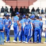 शिवम ने कप्तान रजा को आउट किया, भारत के खिलाफ स्कोर 37/4