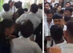 सीनियर छात्रों ने जूनियर को लात-घूंसों से पीटा,VIDEO: प्रदर्शन में शामिल होने से मना करने पर मारपीट