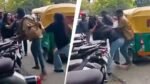 बेंगलुरु: राइड कैंसिल होने और किराए के विवाद में ऑटो ड्राइवर और महिलाओं के बीच सड़क पर मारपीट